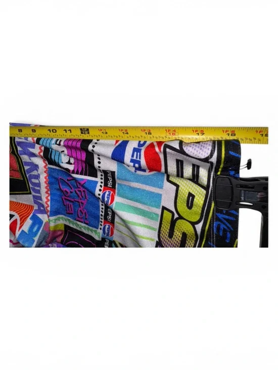 Forever21 Pepsi Biker Shorts Medium Excellent Condition - Picture 5 of 6